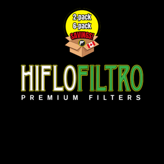 A selection of oil filters from Hiflo Filtro