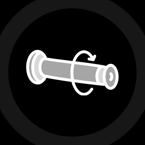 A cartoon picture of a motorcycle twist throttle