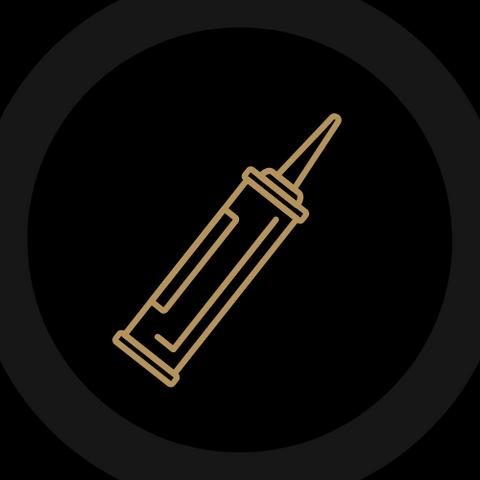 A cartoon picture of a grease tube