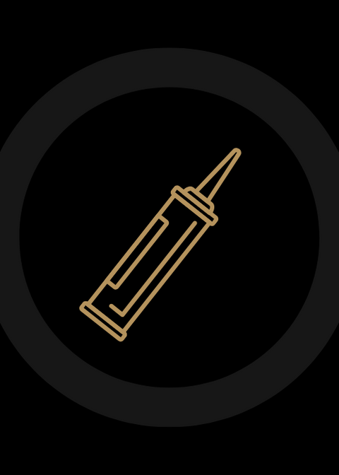 A cartoon picture of a grease tube