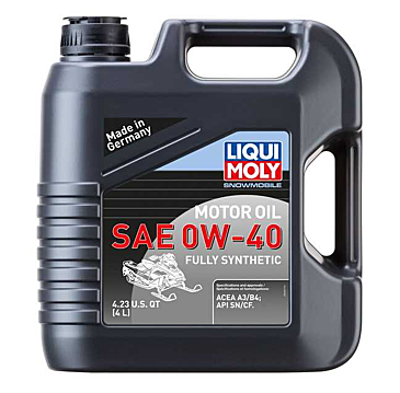 0W40 FULL SYNTHETIC SNOWMOBILE MOTOR OIL