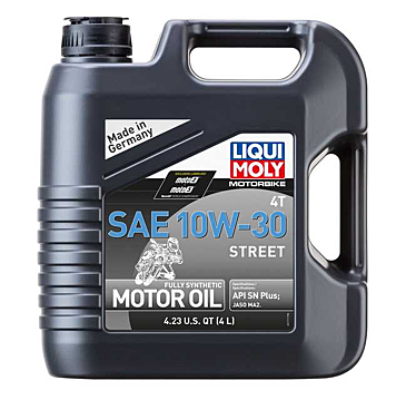 10W30 FULL SYNTHETIC STREET MOTOR OIL