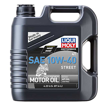 10W40 FULL SYNTHETIC STREET MOTOR OIL