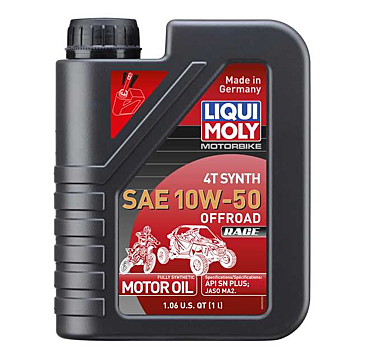 10W50 FULL SYNTHETIC OFF-ROAD RACE MOTOR OIL