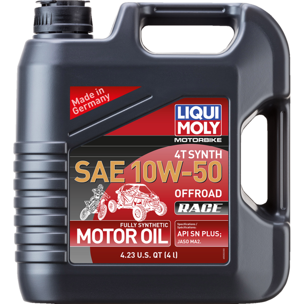 LIQUI MOLY 10W50 FULL SYNTHETIC OFF-ROAD RACE MOTOR OIL