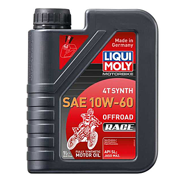LIQUI MOLY 10W60 FULL SYNTHETIC OFF-ROAD RACE MOTOR OIL