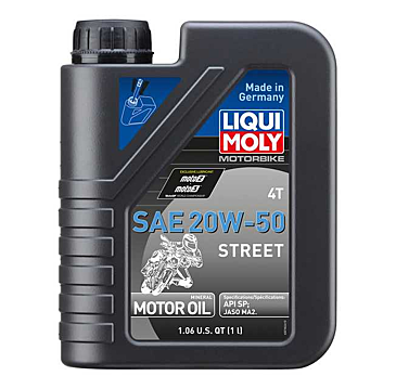 20W50 MINERAL STREET MOTOR OIL