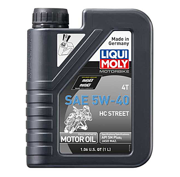 5W40 FULL SYNETHETIC STREET MOTOR OIL