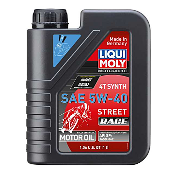 LIQUI MOLY 5W40 FULL SYNTHETIC STREET RACE MOTOR OIL