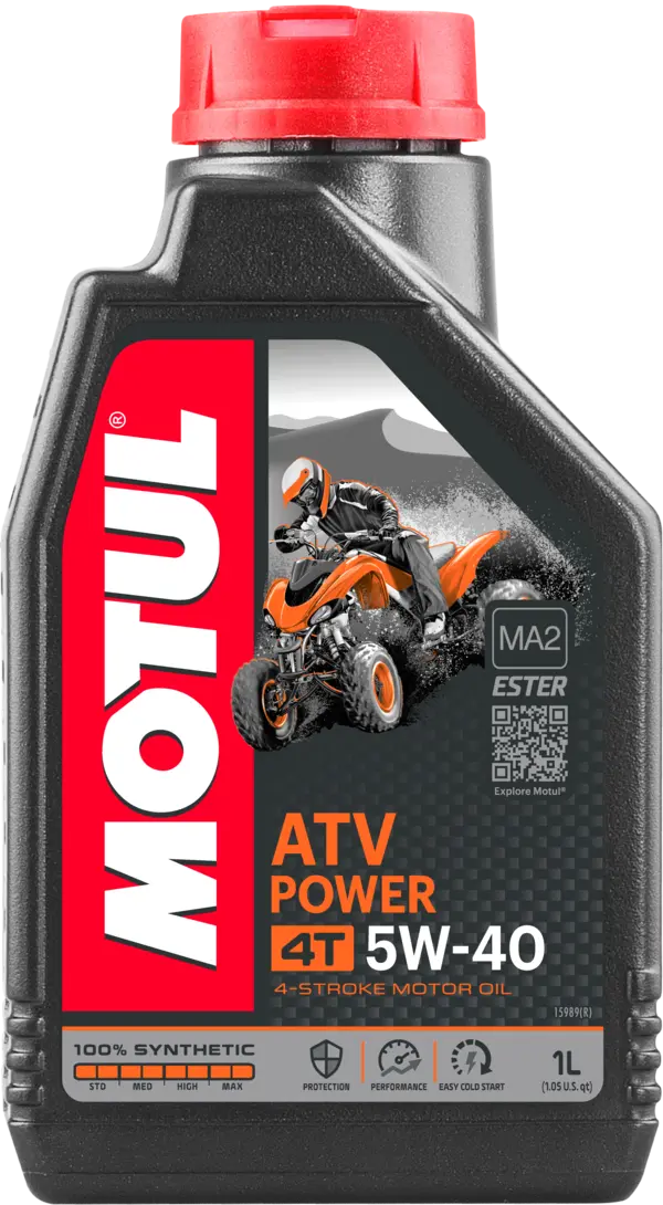ATV POWER 5W40 FULL SYNTHETIC MOTOR OIL