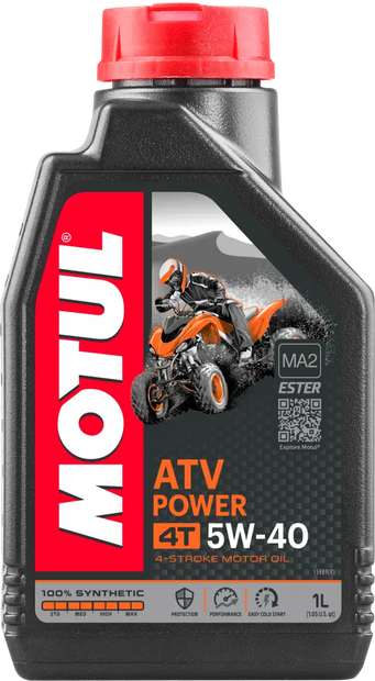 ATV POWER 5W40 FULL SYNTHETIC MOTOR OIL