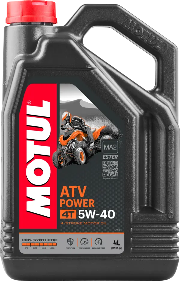 ATV POWER 5W40 FULL SYNTHETIC MOTOR OIL