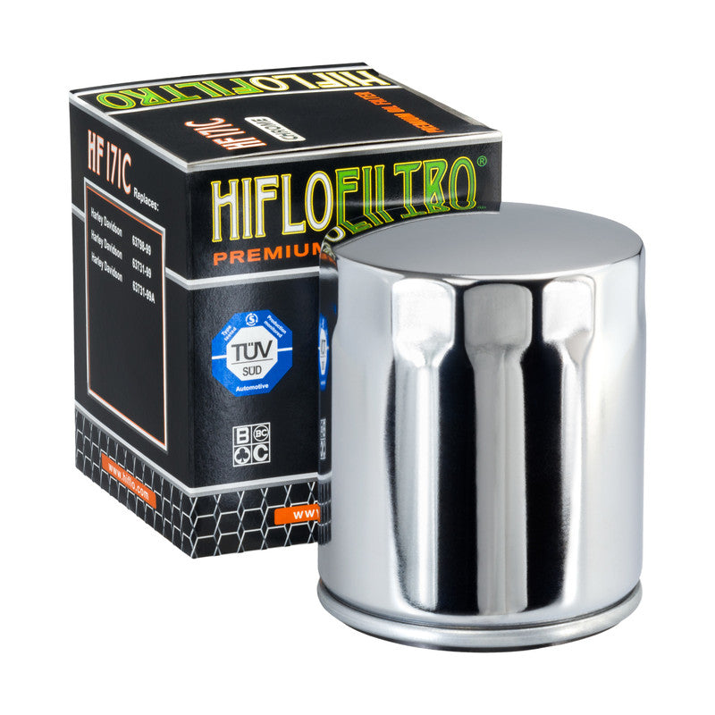 HIFLO FILTRO HF171CRC chrome oil filter