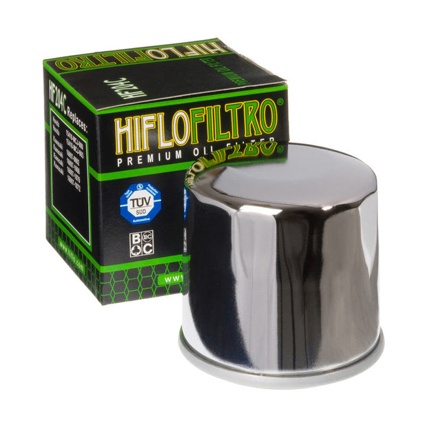 HIFLO FILTRO HF204C chrome oil filter