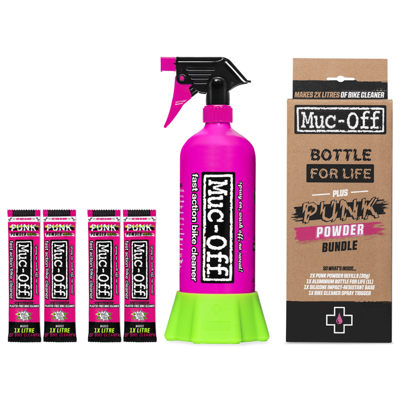 PUNK POWDER 4pk with Aluminum Bottle for Life