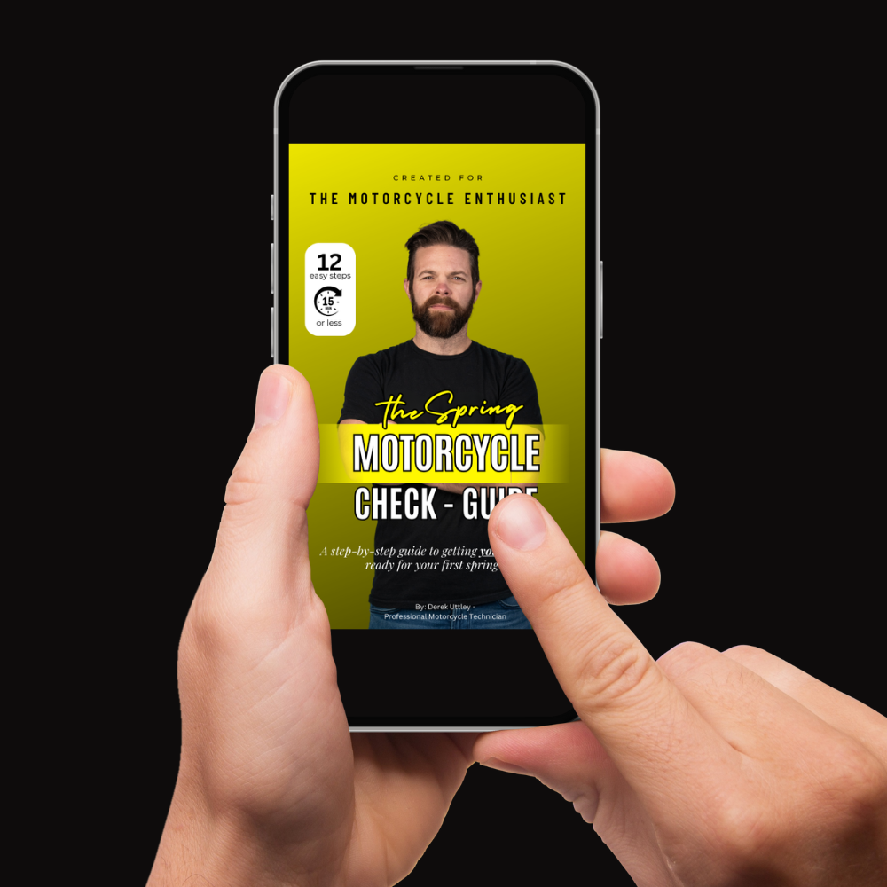 Free for a limited time - The Spring Motorcycle Check - Guide