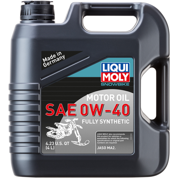 LIQUI MOLY 0W40 FULL SYNTHETIC SNOWBIKE OIL