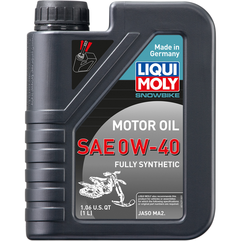0W40 FULL SYNTHETIC SNOWBIKE OIL