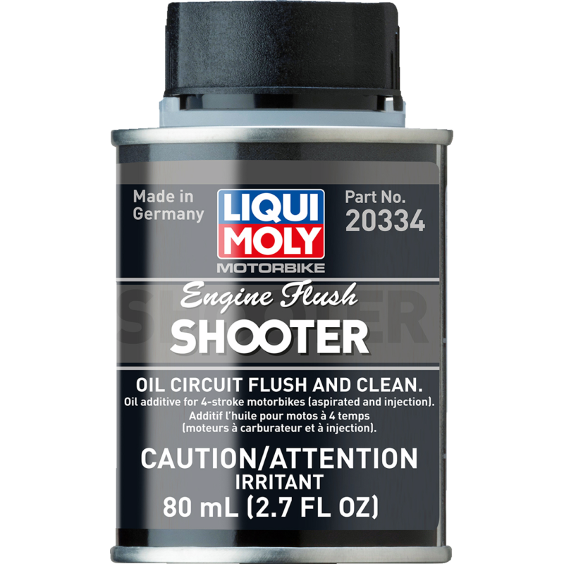MOTORCYCLE ENGINE FLUSH SHOOTER